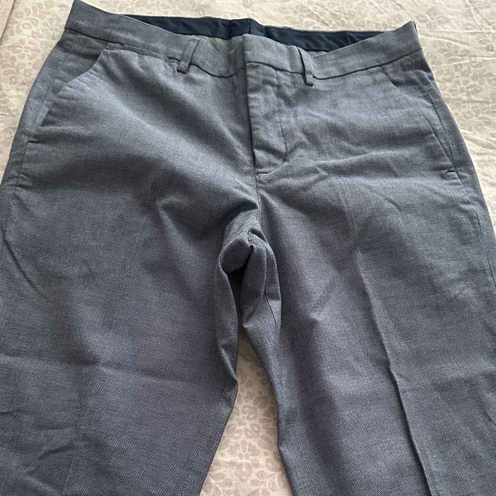 Express Photographer Men's Dress Pants in Slate Gray